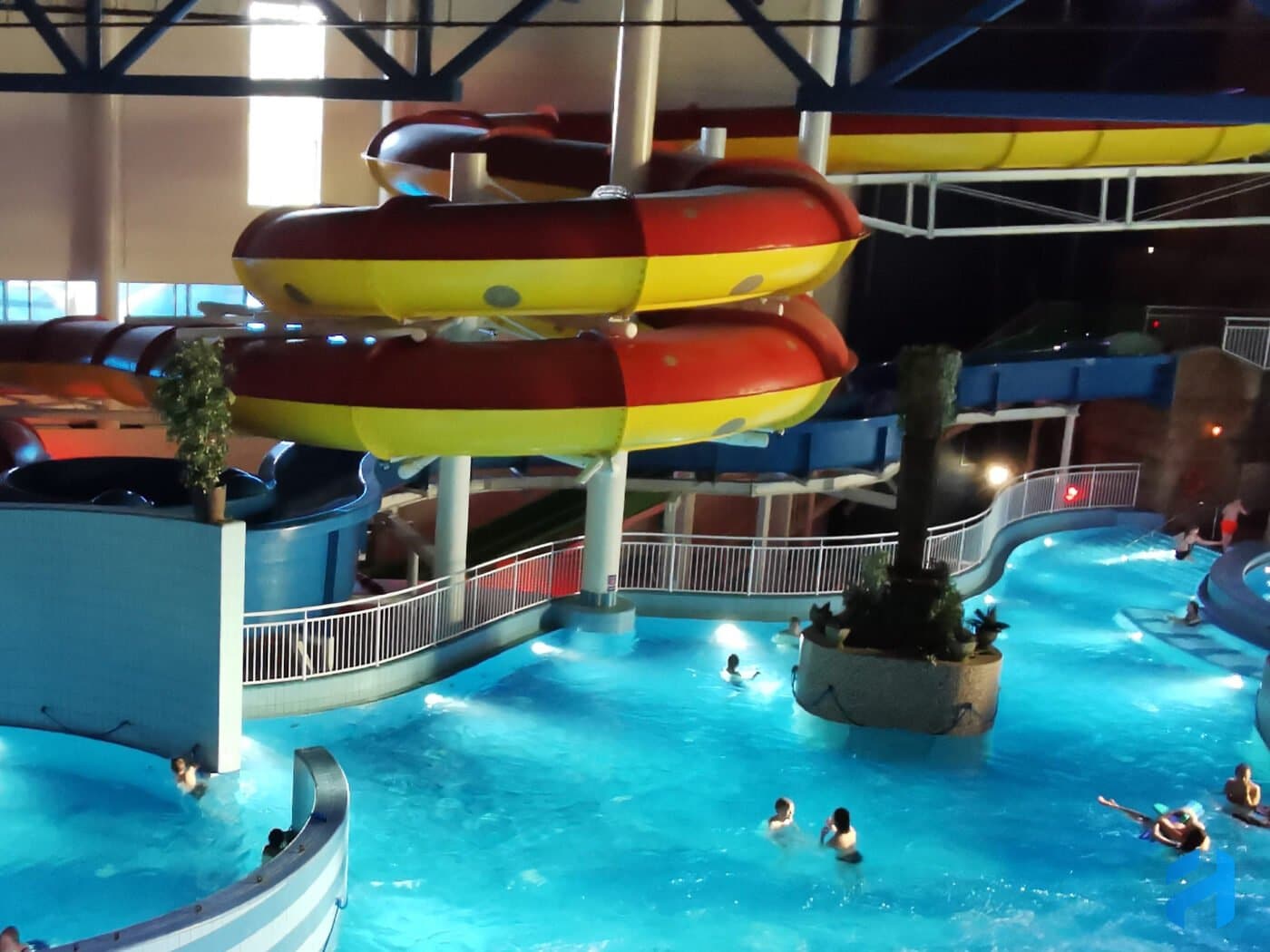 Water slide in Flamingo