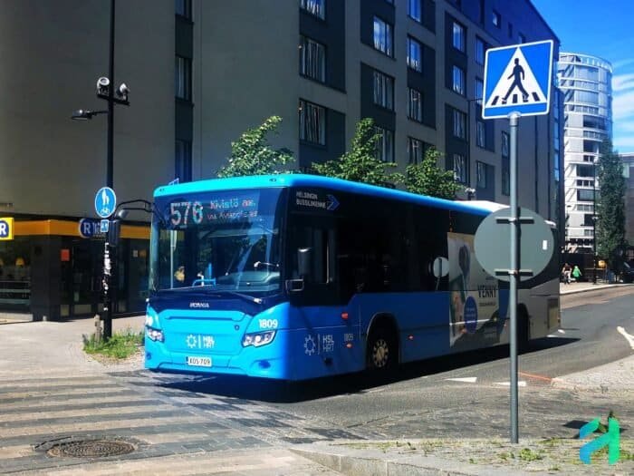 On the Bus Etiquette in Helsinki
