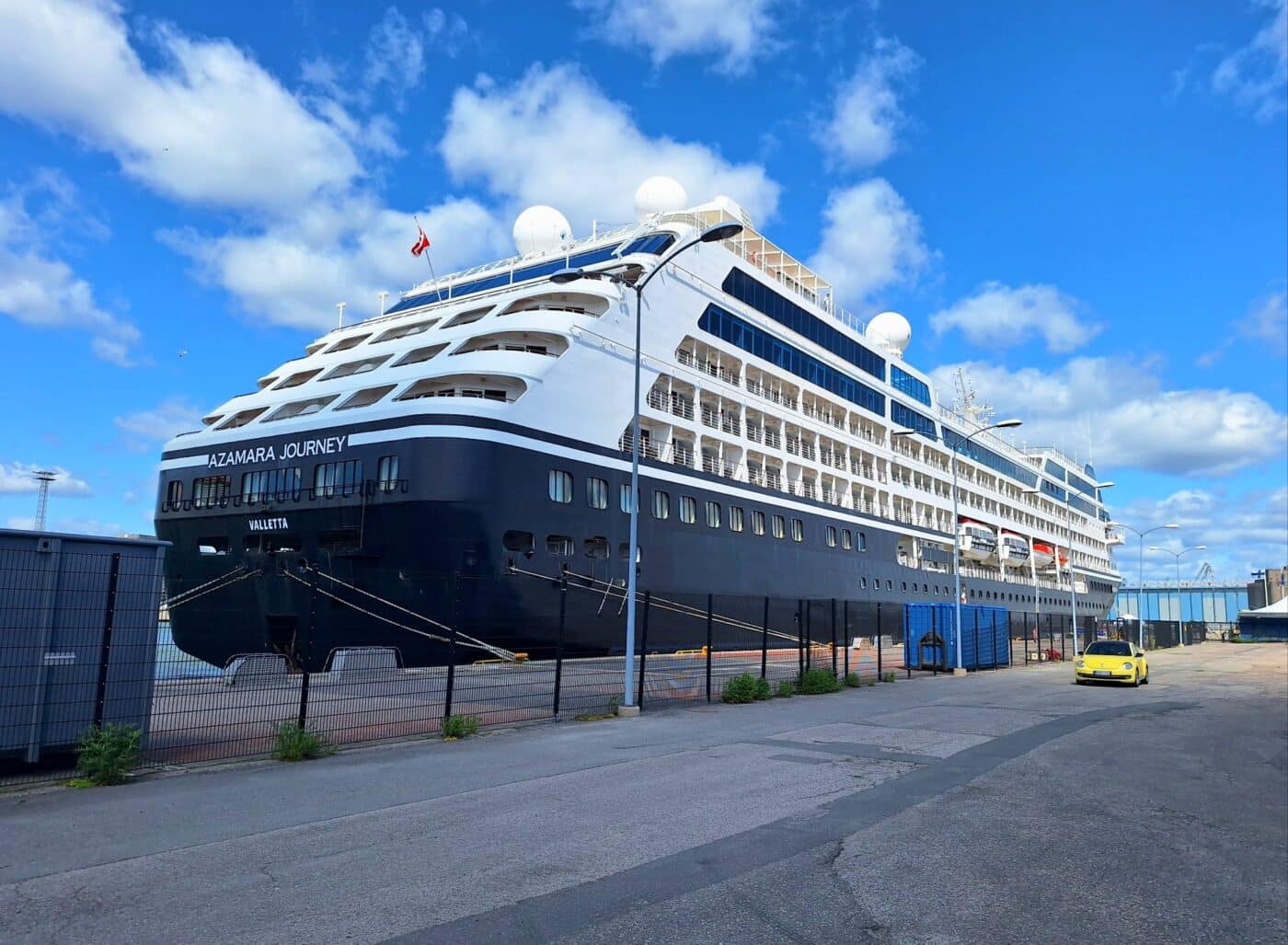 Cruise quays at Hernesaari
